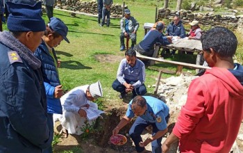 दार्चुलाको छाङरुमा सुविधा सम्पन्न प्रहरी भवन निर्माण कार्य सुरु 